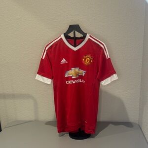 Adidas Red Manchester United Jersey